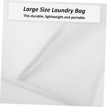 Zerodeko Laundry Bag, Large Durable Mesh Wash Bag for Socks, Clothes, Bedding, Travel Toiletries, Polyester Washing