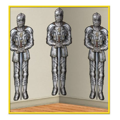 Beistle - Wall of Knights Backdrop 4X30 - Pack of 1