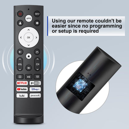 Voice Remote Replacement for TCL Android Smart TVs,RC813 with Google Voice Function