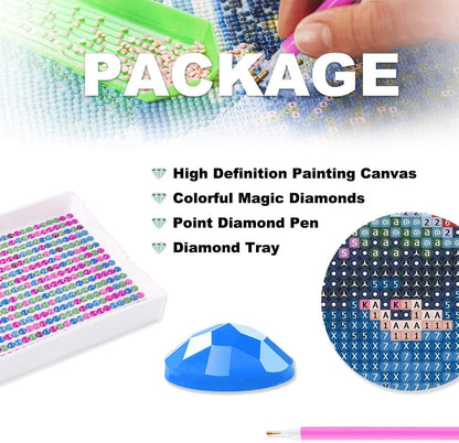 Zariocy 2 Pack Large Diamond Art Kits for Adults Lighthouse, DIY Diamond Painting Art Landscape Round Full Drill Crystal Diamond Embroidery Paintings Arts Craft for Home Wall Decor 31.5x11.81 inch