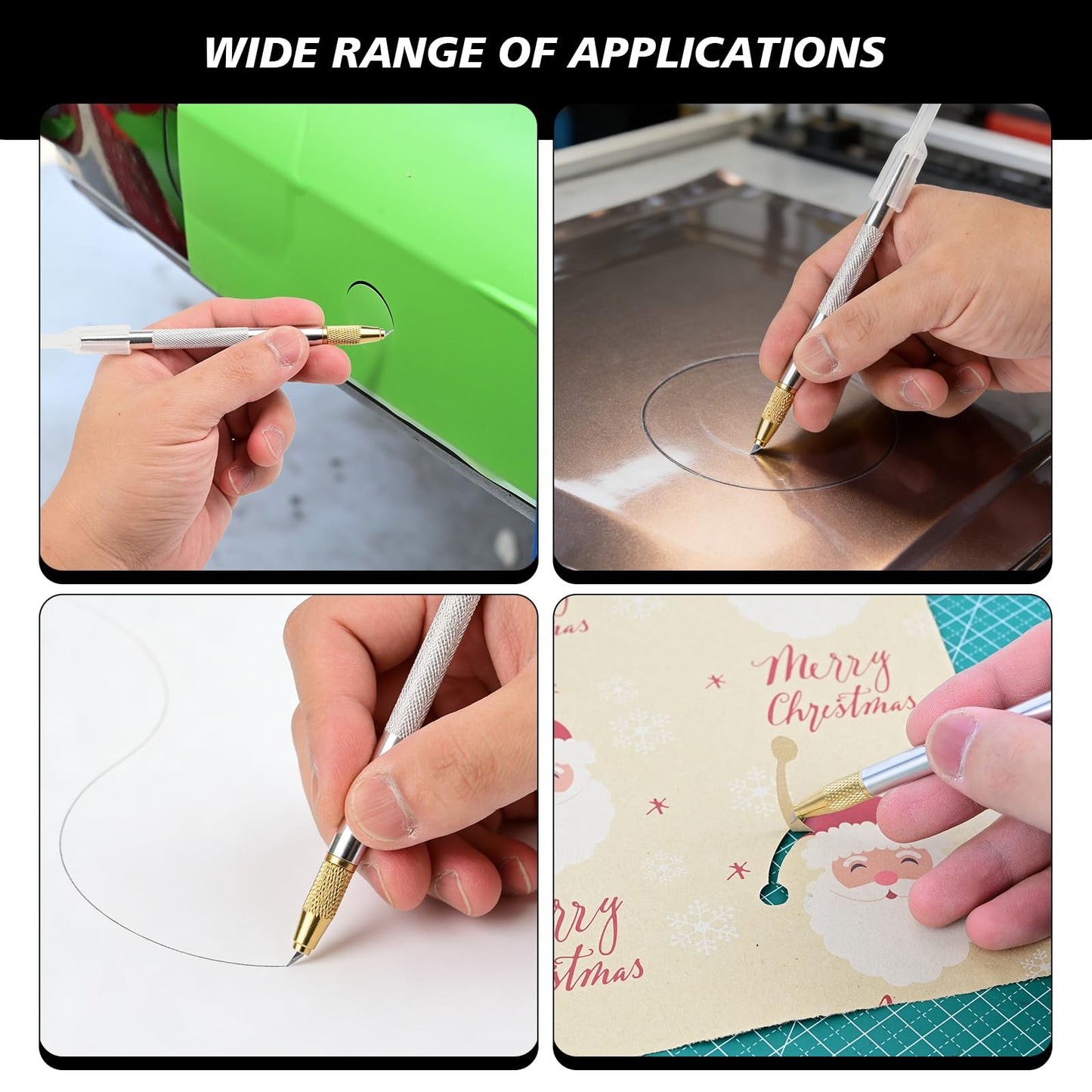 EHDIS 360° Swivel Blade Craft Knife – Precision Rotary Cutter for Intricate Designs | Effortless Curves on Paper, Vinyl, Model Making, Art, Working-Stencil, Crafting