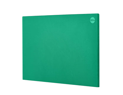 CURTA 2-Pack Green Cutting Boards for Kitchen, 24" x 18" x 0.5" Color Coded Plastic Chopping Board with Anti Slip Surface Dishwasher Safe