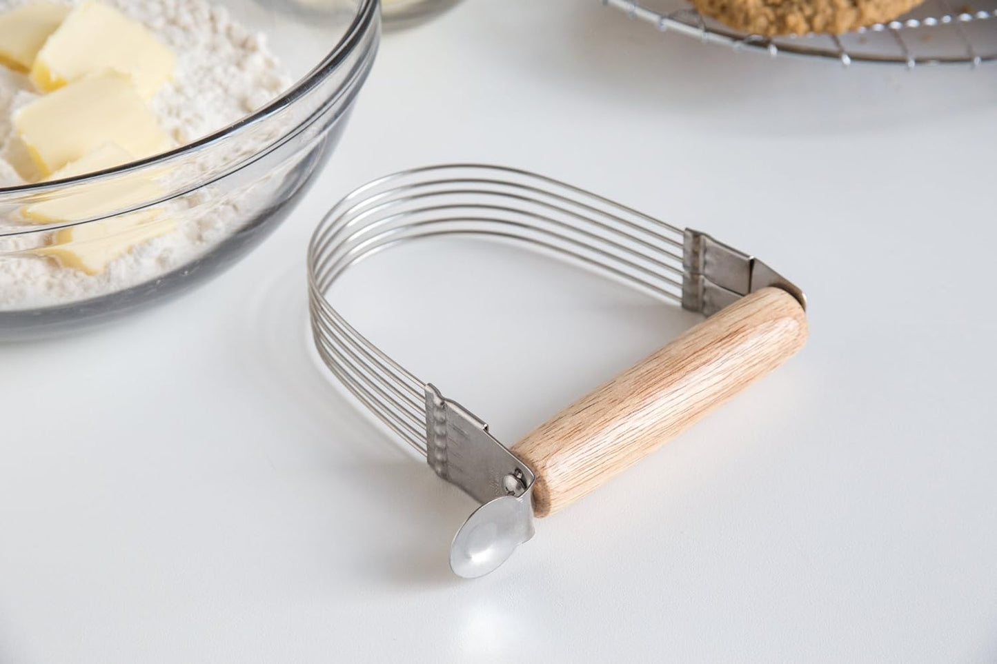 Fox Run 58544 Wire Pastry Blender, 5" Steel and Wood