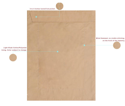 C Charlotte Home Furnishings Inc Grandes Armoiries Creme I French Tapestry Wall Hanging 78 X 59 Inch Viscose Cotton And Polyester Blend Wall Art Perfect For Home Decor And Wall Decor
