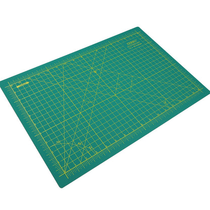 ZERRO Self Healing Cutting Mat 12" x 18" Double Sided No-Slip Rotary Cutting Sewing Mat Durable 5 Layers PVC Cutting Board (A3)…