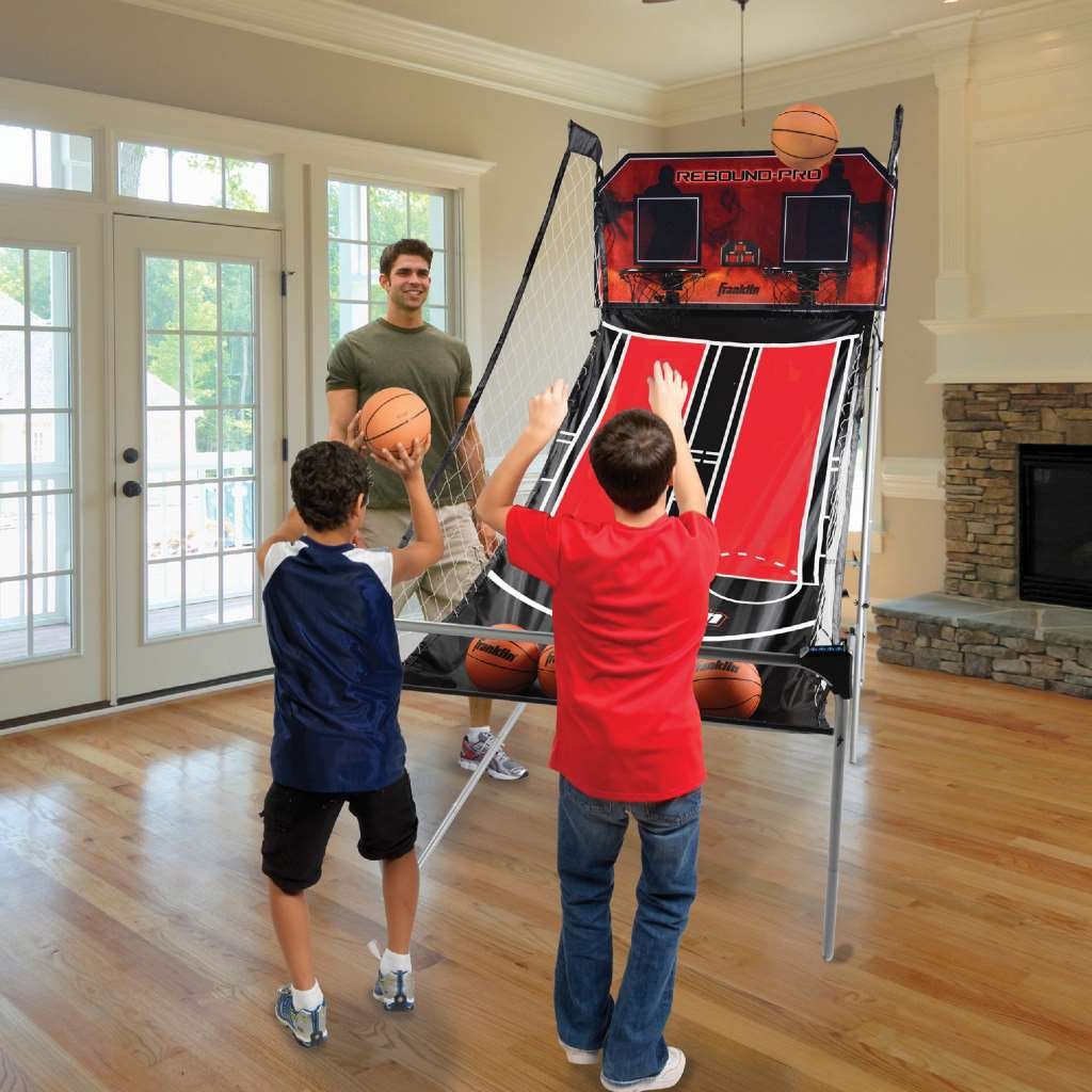 Franklin Sports Double Shot Rebound Pro Basketball Arcade Game