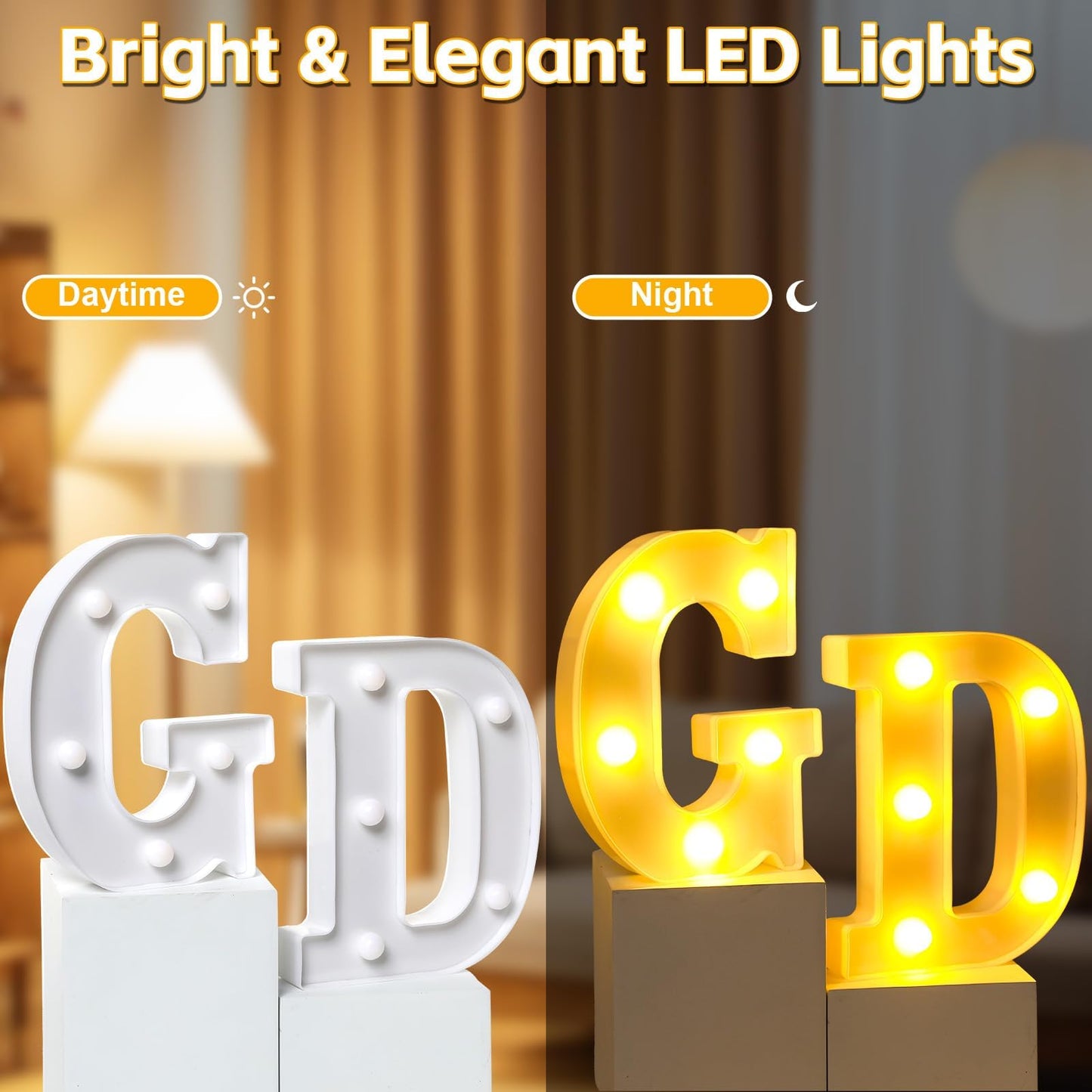 7Pcs Engaged Light Up Letters Engaged LED Neon Lights Signs Wedding Bridal Shower Marquee Letter Light Battery Powered LED Letter Sign for Wedding Proposal Engagement Married Party Table Decoration