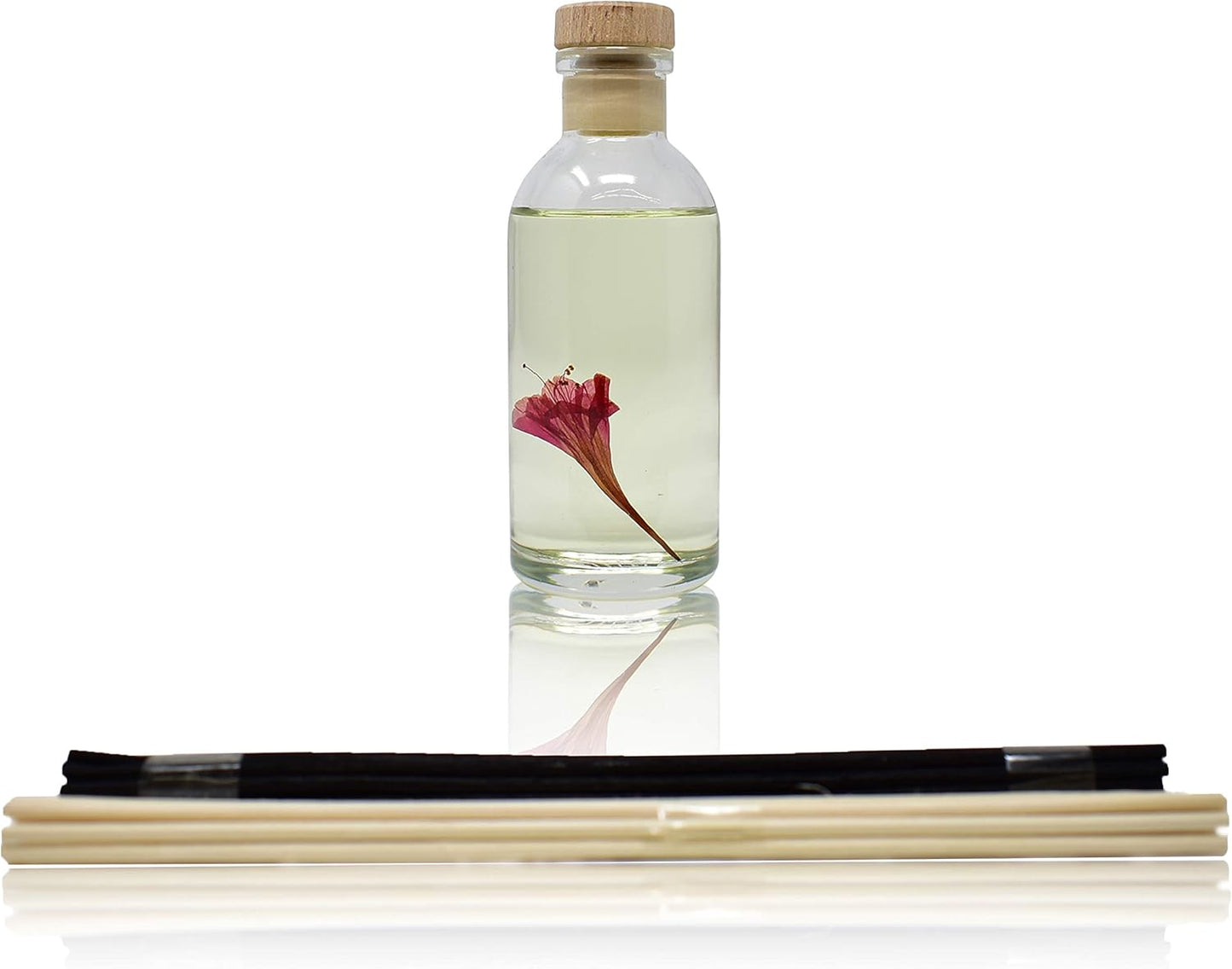 Urban Naturals Honeysuckle & Jasmine Reed Diffuser Oil Set - Long Lasting Air Freshener Made in USA