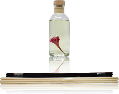 Urban Naturals Honeysuckle & Jasmine Reed Diffuser Oil Set - Long Lasting Air Freshener Made in USA