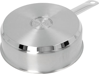 Demeyere Resto 18/10 Stainless Steel Stovetop Egg Poacher Set, 4 Removable Cups, Induction Compatible, Dishwasher Safe