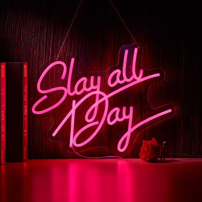 I'm So Happy You're Here Neon Sign for Wall Décor Dimmable LED Neon Light USB Powered Neon Art Signs Decor