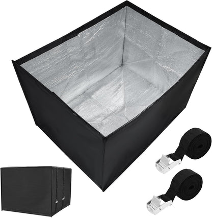 Insulated Air Conditioner Cover for Window Units, 3 Layers Waterproof Insulation for Outdoor AC Protection