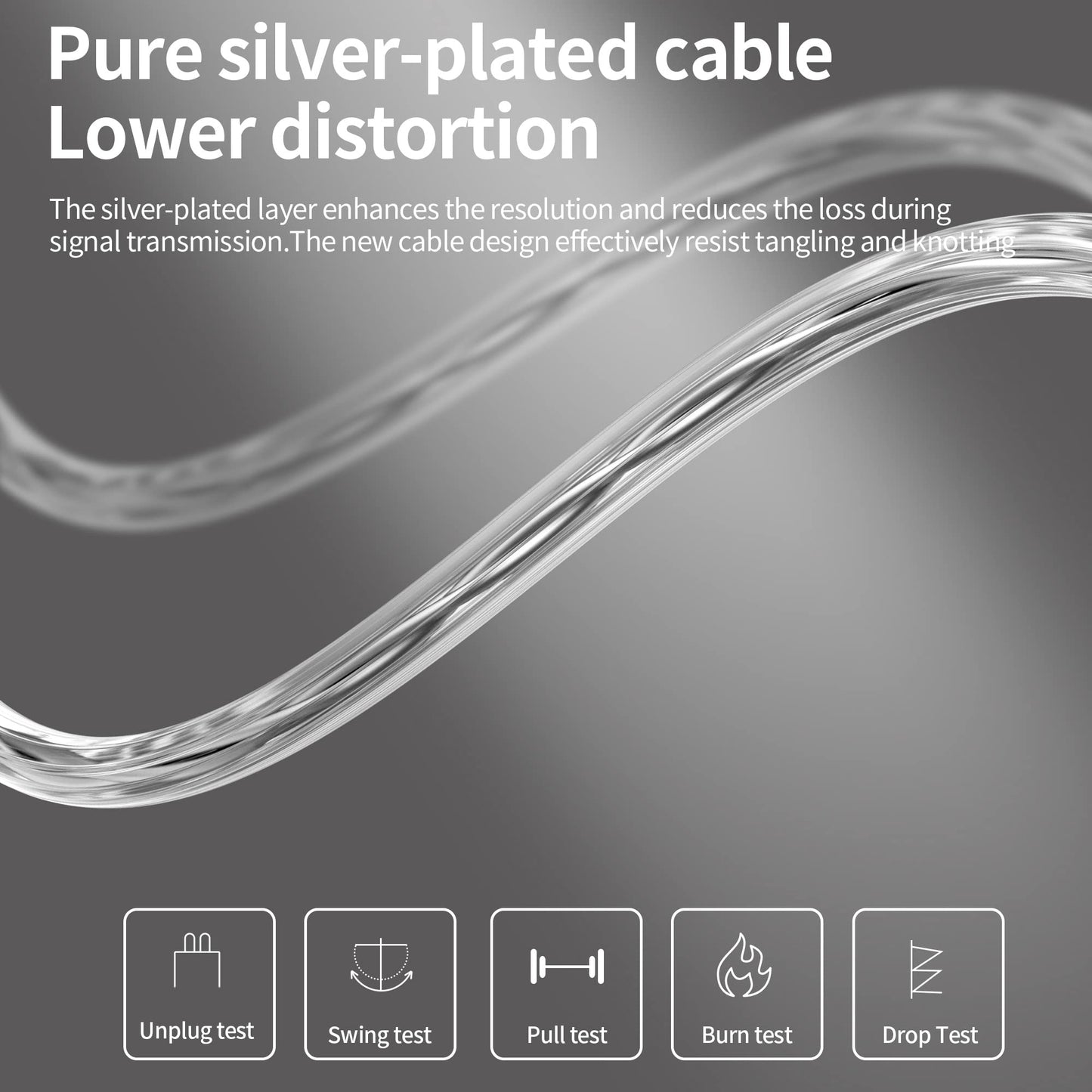 KZ ZSN Pro X in Ear Monitor Earphone 1BA 1DD Hybrid Dynamic Dual Driver IEM Wired Earbuds HiFi Sport Gaming Headphones Compatibility for Phone Computer Tablet