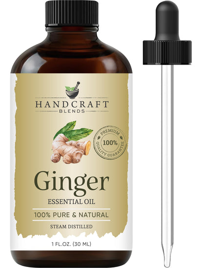 Handcraft Blends Lavender Essential Oil – Huge 4 Fl Oz – 100% Pure and Natural – Premium Grade Essential Oil for Diffuser and Aromatherapy, Skin, Massage, Candle and Soap Making Fragrance