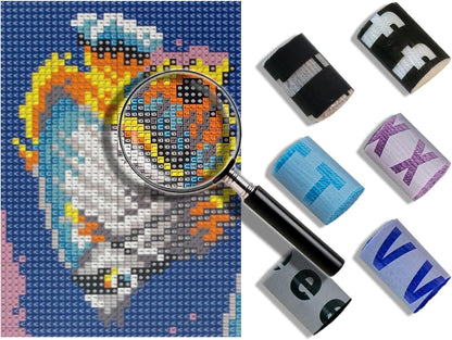 YOOTOM Christmas Latch Hook Kits, DIY Rug Carpet Crochet Yarn Latch Hook Rug Kit with Printed Canvas 20"x20"