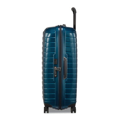 Samsonite Proxis Large Hardside Luggage with Dual Spinner Wheels - Innovative Roxkin™ Lightweight Shell With Ultimate Durability- Includes TSA Lock, Ergonomic Telescoping Handle - Petrol Blue