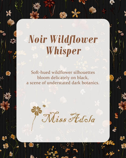 Miss Adola Corduroy Tote Bag for Women - Reusable Totes with Magnetic Buckle & Pocket Stylish Aesthetic Design Work Bags for Shopping Travel Grocery Bags, Black Grow Flower