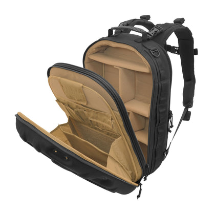 HAZARD 4 Pillbox™ Tactical Backpack – Heavy Duty Military Survival Pack for Men and Women – EDC Rucksack for Laptop, Motorcycle, Outdoor, Bug Out, Gym, Range, Travel, and Camping – 29.5 Liter, Black