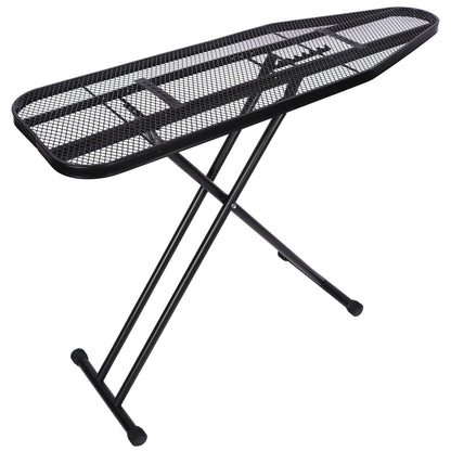 veiox Ironing Board Full Size, Metal Construction Iron Board with Extra Thick Heavy Duty Padded Cover, Stable Structure, Anti-Skid Feet (47x16)