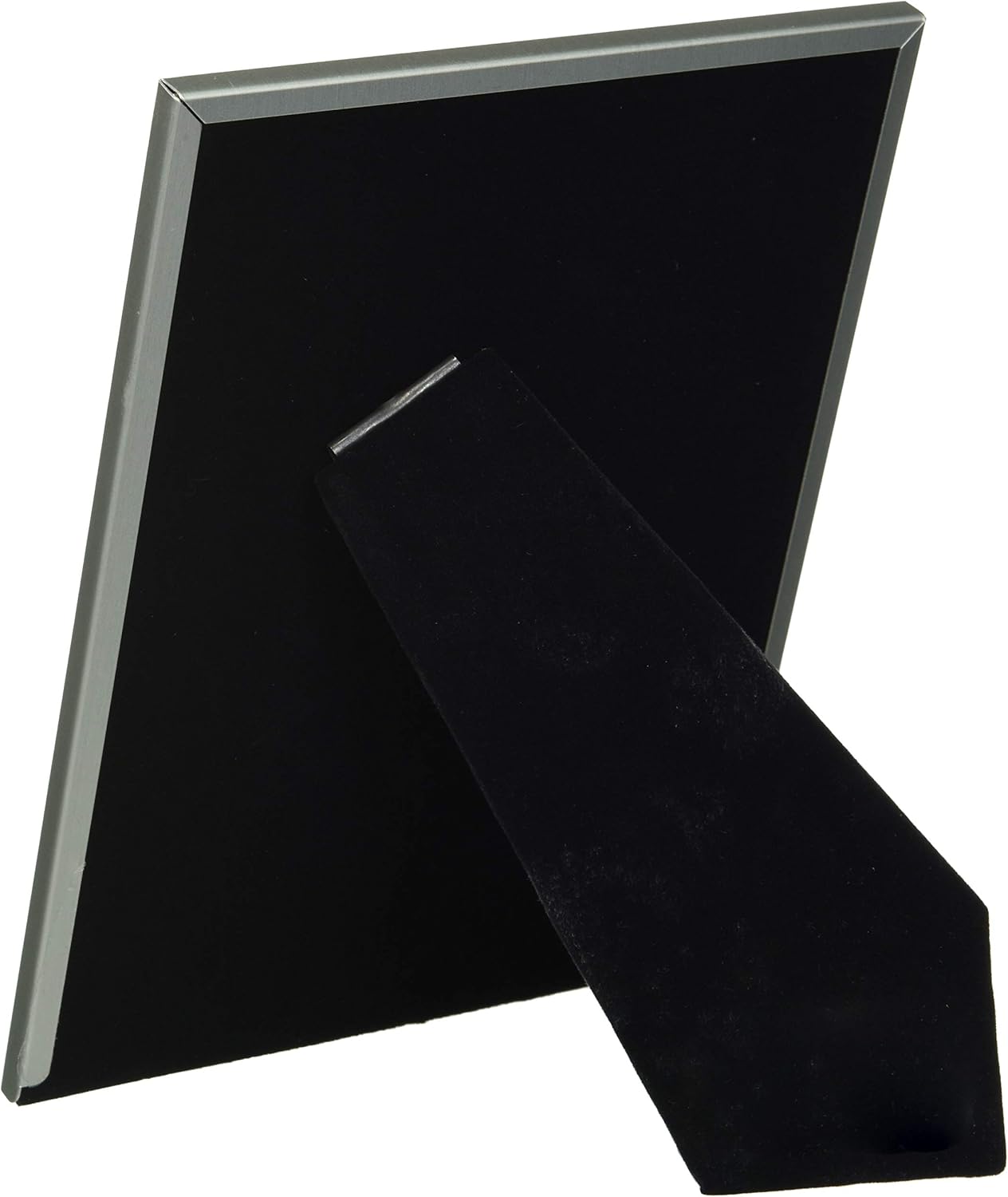 Lawrence Frames Brushed Silver Metal Picture Frame, 5 by 7 Inch