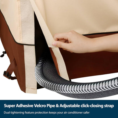 Air Conditioner Cover for Outside Units-40'' Durable 600D AC Covers for Outside Unit Waterproof & Resistant