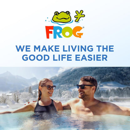 2 lb 2 Pack FROG Target Total Alkalinity Increaser for Hot Tubs and Swim Spas - Bottle with TruDose Measuring Cap