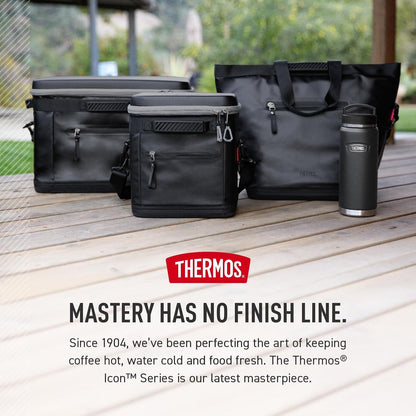 THERMOS ICON Series 24 Can Cooler - Durable Granite Design for Outdoor Adventures