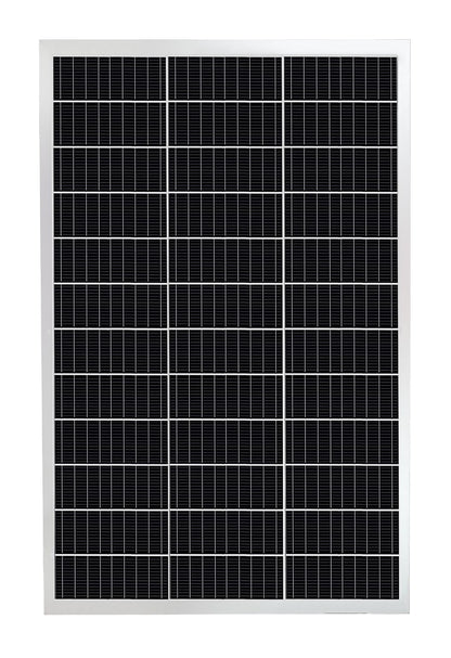 ExpertPower 100 Watt 12 Volt Monocrystalline Solar Panel, Compact Design 35.43 x 22.83 x 1.18 in, High Efficiency Module PV Power for Battery Charging Boat, Caravan, RV, Off Grid Applications