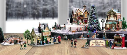 Lemax Christmas Village - The Kiss Figurine | Charming Holiday Decor for Festive Cheer