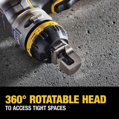 DEWALT 20V MAX XR Wire Cutter Kit, Cuts Carbon Steel and Stainless Steel Wire, Cordless, Battery and Charger Included (DCE158D1)