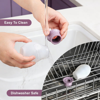 2026 New Egg Separator - Silicone Yolk and White Separator for Raw Eggs, Swallow Release, Cute Egg Yolk Separator for Baking Kitchen Tool, Dishwasher Safe