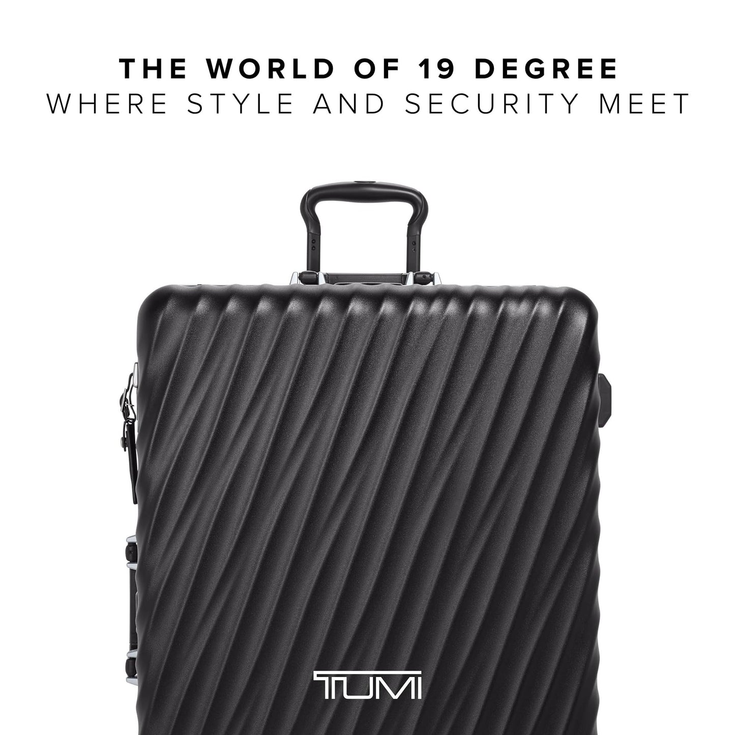 TUMI 19 Degree Frame Extended Trip 4 Wheel Packing Case - Lightweight Suitcase - Hard Shell Luggage - 30.0" X 20.5" X 11.0" - Black Texture