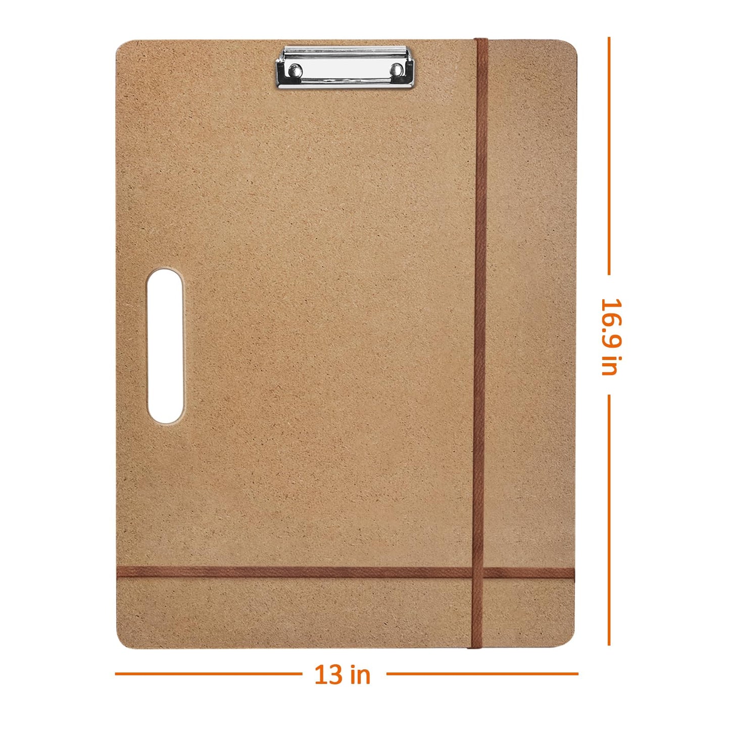 tutata 13 x 17 Drawing Board, Sketch Board with Handle, Portable Art Clipboard for Drafting, Fit in Artist Tote
