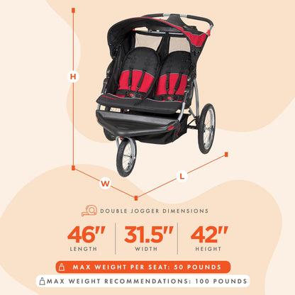 Baby Trend Expedition® Double Jogger, Cantennial