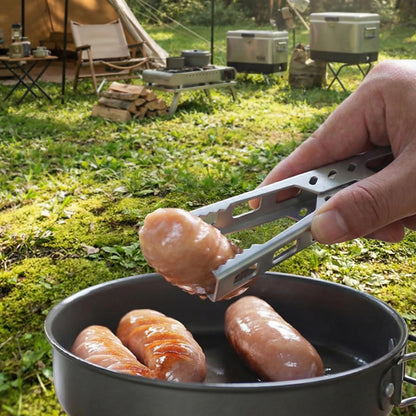 YERGOFE Pan Gripper Camping Kitchen Essentials - Detachable Handle for Pots and Pans Camping Essential Ourdoor Kitchen Cookware (Multi Colors 4PK)