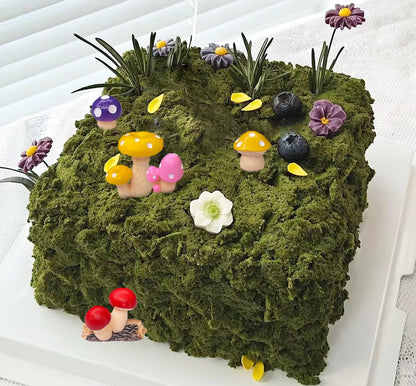 JKanruh 80 Pcs Miniature Resin Mushroom,Cute Mushrooms Fairy Garden Moss Landscape Ornaments for Outdoor Decoration,Home Décor,Cake Decoration,DIY Crafts …