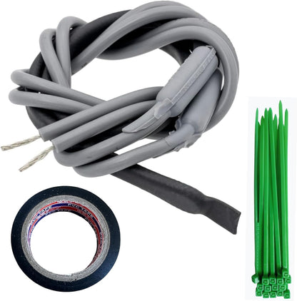 2023 Upgraded SH502 Drain and Door Heater Wire, 32 Inches Long for French Door Refrigerator