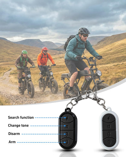 OUXI V8 Electric Bike for Adults, Ebike with15.6AH Removable Battery Max 60Miles, 20" Electric Dirt Bike Dual Disc Brakes, 7-Speed Gear, Electric Motorcycle for Commuting & Off-Road