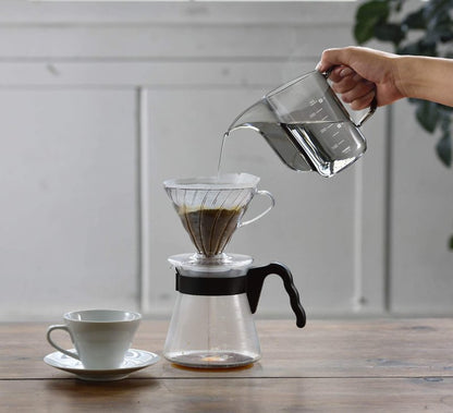 Hario V60 "Air" Drip Kettle, 350ml, Clear Black