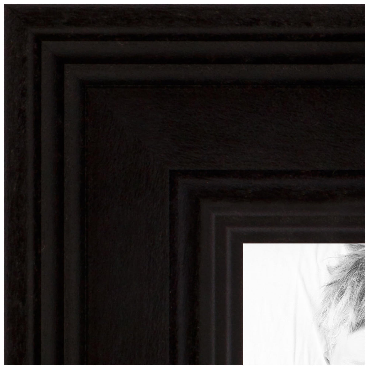 ArtToFrames 28x48 Inch Black Picture Frame, This 1.50 Inch Custom Poster Frame is Colonial Onyx - Comes with Economy Acrylic and Corrugated Backing (2WOM0066-78238-YBLK-28x48)