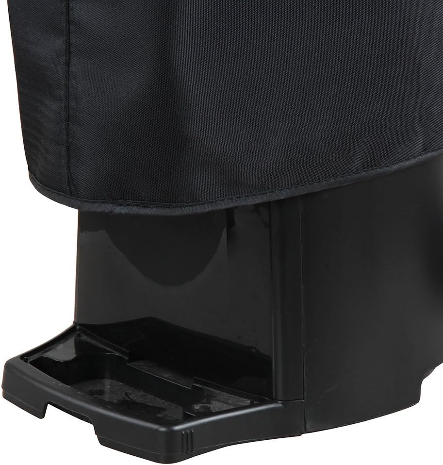 Hermitshell Dust Proof Cover for Hamilton Beach 12-Cup Programmable Brewstation Coffee Maker (48464) (Black)