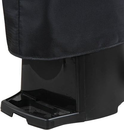 Hermitshell Dust Proof Cover for Hamilton Beach 12-Cup Programmable Brewstation Coffee Maker (48464) (Black)