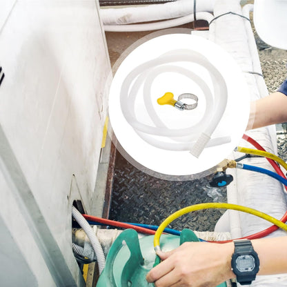 Portable Air Conditioner Drain Hose, Extension Drain Hose for Washing Machine, Washer Water Inlet Hose Tube