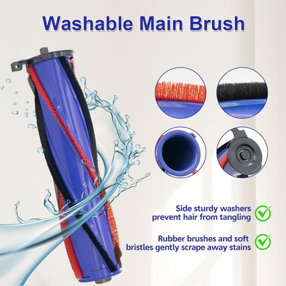 DC50 Roller Brush and Fiter Replacement Compatible With Dyson DC50 Animal Multi Floor Complete Vacuum, Filters Brush Kit, Compare to Part 964705-01 965081-01 965080-01