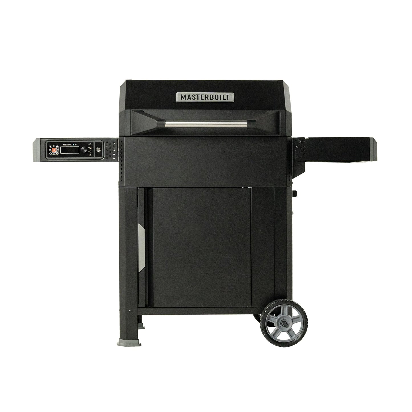 Masterbuilt AutoIgnite 545 Digital Charcoal Grill and Smoker Combo for Easy Grilling, Digital Control, App, Sear Plate, Mini Hopper and 545 BBQ Cooking Square In. in Black