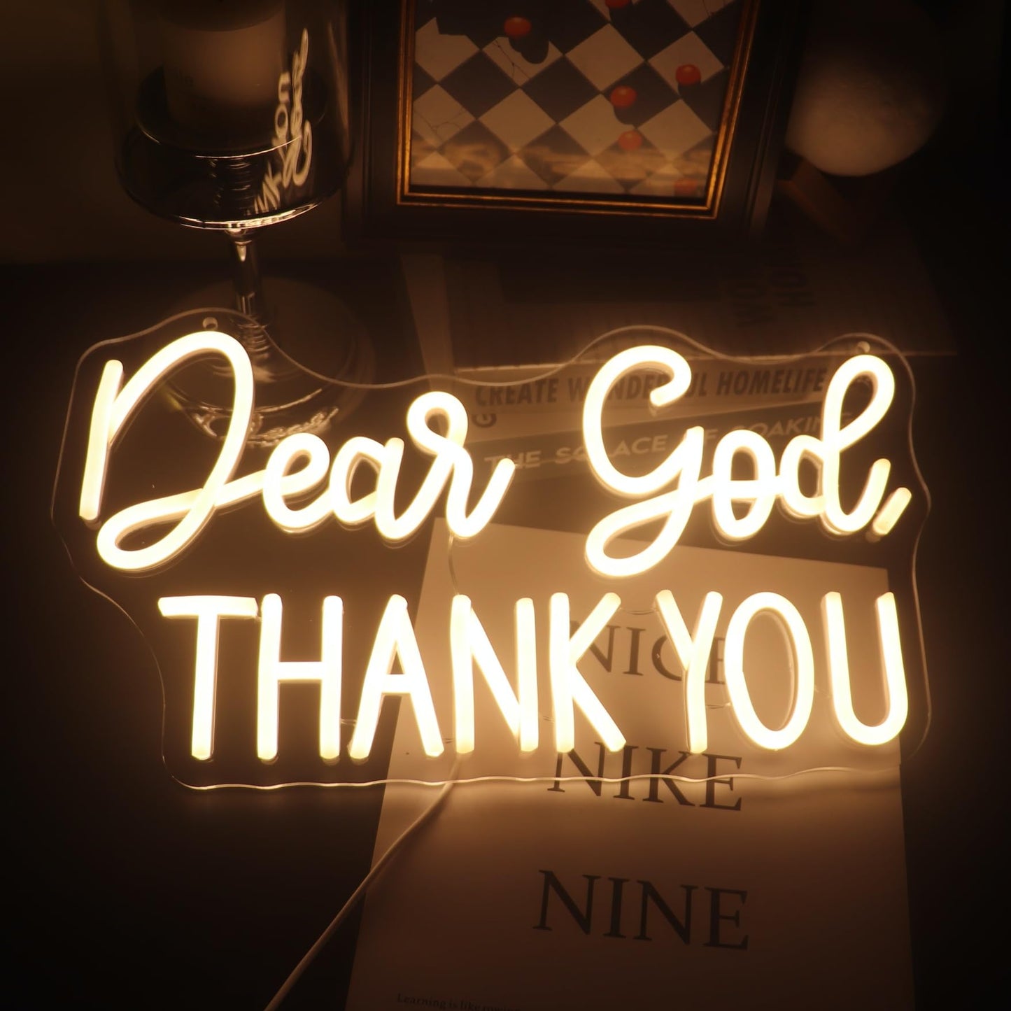 Relax Renew Refresh Neon Sign Led Dimmable Neon Lights for Bar Room Home Art Wall Decor Party Window Living Room Decor Christmas' Birthday Gift (Warm white)