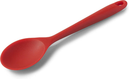 Zeal Red Silicone Non-Stick Cooking Spoon (11”/28cm)