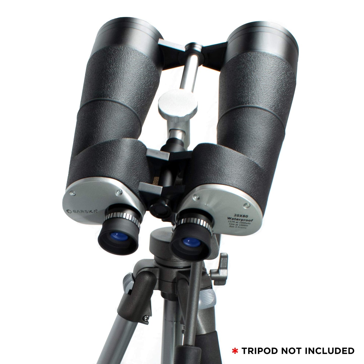 Barska 20x80 Cosmos Binoculars – Large Astronomy Binoculars with BAK4 Porro Prisms, Multi-Coated Optics & Rubber Grip – for Stargazing & Long Distance Viewing