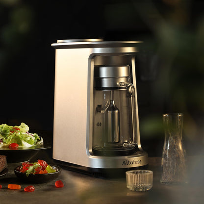 Altafuse Ultrasonic Decarboxylator & Herbal Infusion Machine with Built-In Scale, Odor-Reducing Airtight Lid, Large Capacity, Dishwasher-Safe, Touchscreen — Infuse Oils, Butter, Honey, ALTA 1, Infuser
