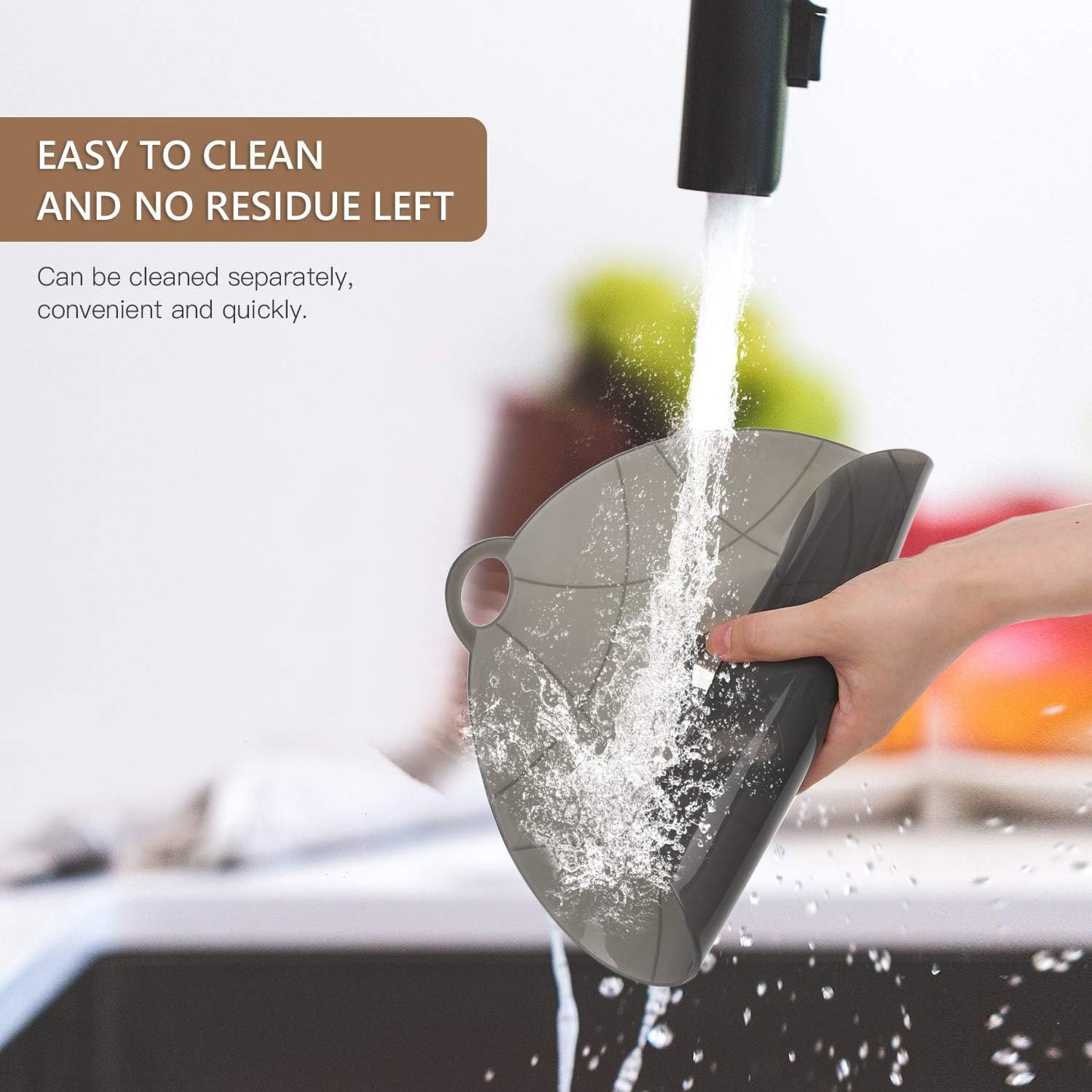 Silicone Spill Stopper Lid, Anti Spill Lid Cover, Multi-Function Kitchen Cooking Tool for Pots